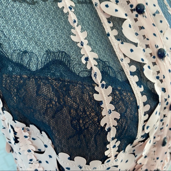 Beguile, Byron Lars Anthropologie Lasercut Dress - Picture 4 of 16